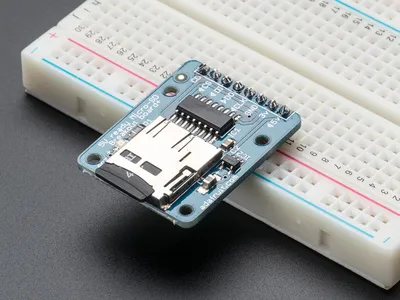 Produktbild von Adafruit MicroSD Card Breakout Board+ Onboard 5V to 3V Regulator 150mAh