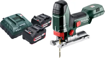 Produktbild von Metabo ST 18 L 90 Akku Stichsäge 18 V 90 mm + 2x Akku 4,0 Ah + Ladegerät
