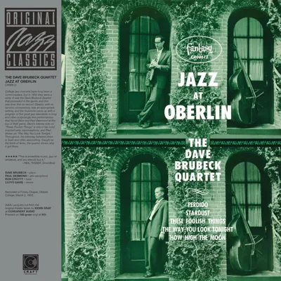 Zdjęcie produktu dla The Dave Brubeck Quartet - Jazz At Oberlin (Reissue) (180 g) (LP)
