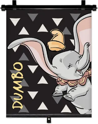 Obrázek produktu pro Stahovací sluneční clona do auta Disney Dumbo - snadná instalace