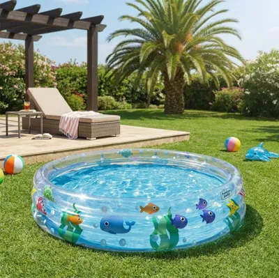 Produktbild von Bestway Planschbecken "Deep Dive", 152 x 30 cm, 51004