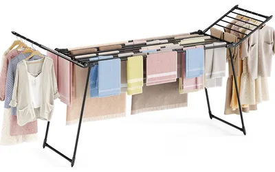Image de Sèche-linge KINGRACK, sèche-linge autonome, pliable, de forme aile