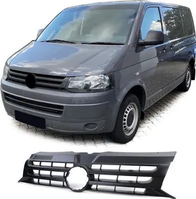 Produktbild von Kühlergrill Sportgrill Grill SCHWARZ MATT für VW T5 Facelift 2009-2015 (Nicht