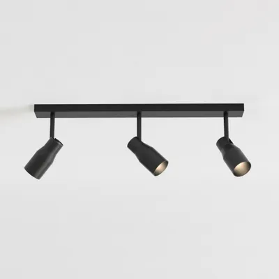Zdjęcie produktu dla ASTRO Apollo Triple Bar – reflektor 3x6 W z oprawkami GU10, czarny 1422008