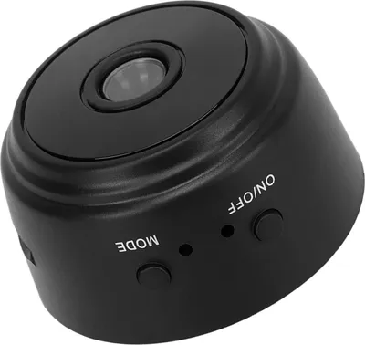 Immagine prodotto di Mini telecamera domestica A9 con copertura posteriore magnetica 1080p HD senza fili per il cortile dell'ufficio Nero