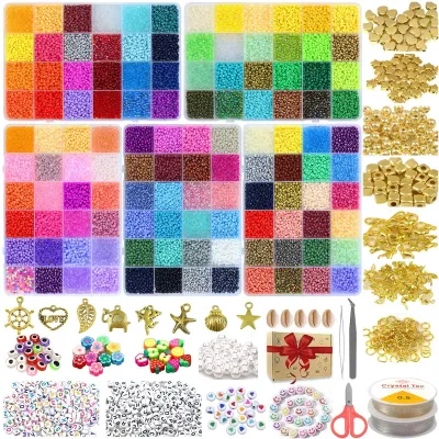Immagine prodotto di Set di 36693 perline di vetro per la creazione di gioielli