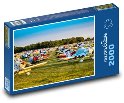 Produktbild von Puzzle 2000 Flugtag am Flughafen - martinpuzzle