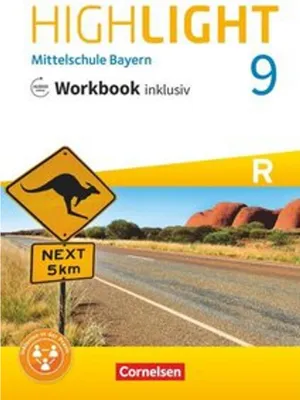 Obrázok produktu pre Highlight 9. Jahrgangsstufe - Mittelschule Bayern - Workbook inklusiv mit Audios online