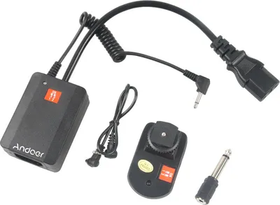Obrázok produktu pre Andoer AC-04 Univerzálna 4-kanálová bezdrôtová sada spúšťača blesku pre štúdiové blesky