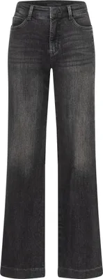 Produktbild von - MAC JEANS - WIDE, Authentic Stretch Denim - Wide Fit - 5285-90-0387L-D963 - schwarz Größe 42/32