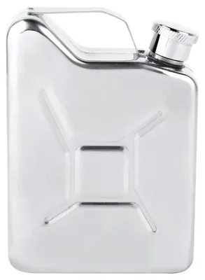 Produktbild von Edelstahl 5oz tragbare Whisky-Likör-Alkohol-Flasche Taschenwein