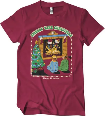 Produktbild von Smells Like Christmas T-Shirt - Small  - TangoRed