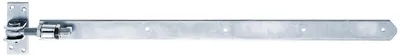 Produktbild von Alberts Ladenband gerade, Abschluss abgerundet verstellbar Edelstahl Länge: 660 mm Breite: 40 mm