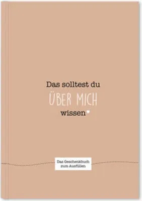Obrázek produktu pro Das solltest du über mich wissen