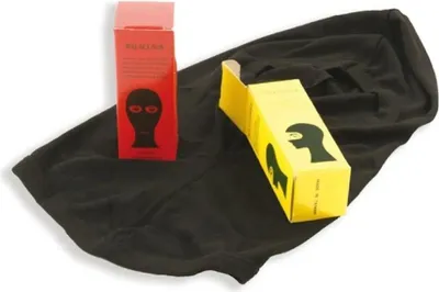 Image de Vparts Mb6-1 Cagoule noire  Hommes, femmes Noir Taille unique