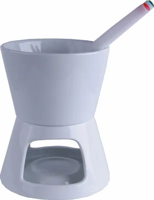 Produktbild von Hit Schokoladenfondue mit 2 Gabeln weiß