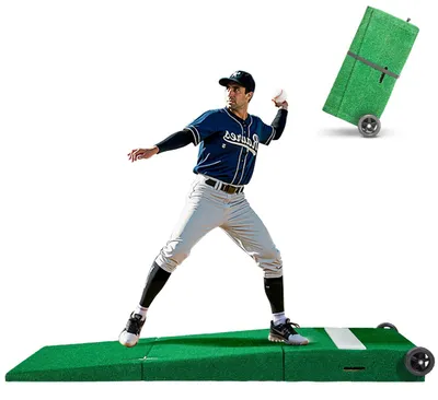 Image de VEVOR Pitching Mound, portable Baseball Pitcher Mound, 90 pouces Pitching-Trainingausrüstung (Oudoor / Indoor)