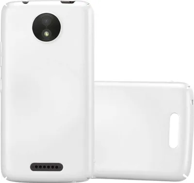 Produktbild von Cadorabo Hülle für Motorola MOTO C Schutzhülle in Silber Hard Case Handy Hülle Etui