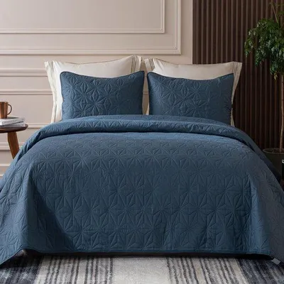 Produktbild von Unyqoos elegantes und vielseitiges® Bettdeckenset mit geometrischem Design für alle Jahreszeiten 240 x 260 cm