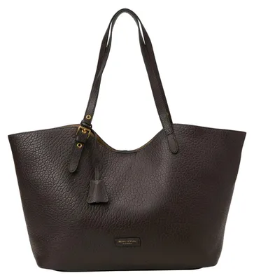Image de Marc O'Polo Cuir sac shopper sac à épaule Palma Shopper Burnt Coffee marron foncé