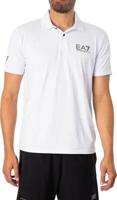 Produktbild von EA7 Ventus 7 Poloshirt, Weiß M