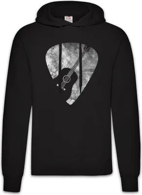 Produktbild von Urban Backwoods Plectrum, Herren Hoodie, Farbe: Schwarz, Größe: S