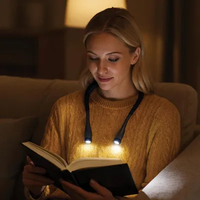 Produktbild von Izoxis 25675 LED čtecí lampa na krk ISOx