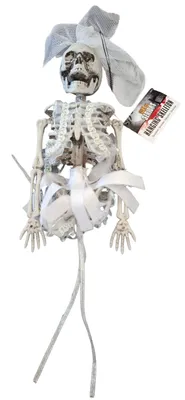 Produktbild von 1 HÄNGE DEKORATION Skelett Grusel DEKO HALLOWEEN PARTY