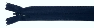 Produktbild von Verdeckter Reißverschluss, 60 cm, dunkelblau, marine