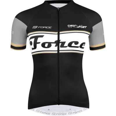Produktbild von jersey Jacke F RETRO LADY schwarzgrau %%% Größe: XS