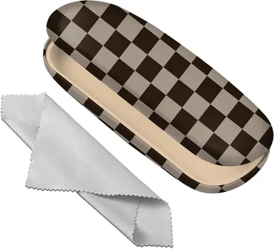 Imagen del producto de Estuche rígido para gafas, protección contra arañazos, tamaño estándar, con paño de limpieza para llevar ContiGo!
