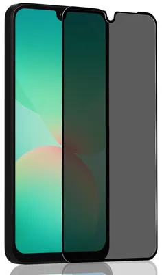Obrázek produktu pro 1-balení Samsung A26 Ochranné sklo na displej Privacy - Tvrzené sklo 9H - Super kvalita 3D
