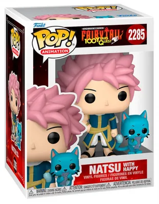 Produktbild von FUNKO POP! Vinyl Figur Animation Fairy Tail 100 Year Quest Natsu with Happy 2285
