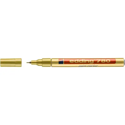 Zdjęcie produktu dla Edding 4780053 780 Marker do farby - 0,8 mm, złoty