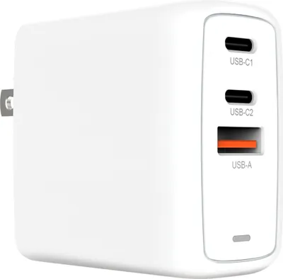 Obrázek produktu pro CREATIVE 67W GaN nabíječka, 1x USB-A, 2x USB-C PPS, PD 3.0, QC 4+, bílá