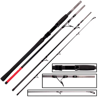Produktbild von Zeck Troy 240cm 100g Spinnrute Reiserute