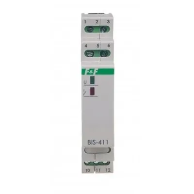 Produktbild von F&F | Bistabiler Relais BIS-411 - 24V - Kompakt - Für Lichtsteuerung - Einfache Installation