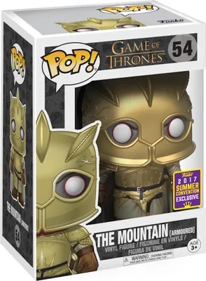 Produktbild von Game of Thrones - The Mountain (Armoured) 54 2017 Summer Convention Limited Edition Funko Pop! Vinyl Figur
