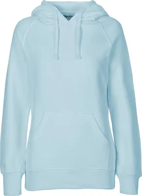 Produktbild von Neutral O83101 | Damen Hoodie / Kaputzenpulli / 100% Fairtrade-Baumwolle - Farbe: Light Blue - Größe: XXL