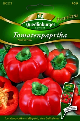 Produktbild von Tomatenpaprika 'Szuszanna' Gemüsesamen Quedlinburger