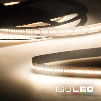 Produktbild von ISOLED LED CRI930 Linear10 Flexband Streifen, 24V, 15W, IP20, warmweiß, 20m Rolle, 280 LED/m