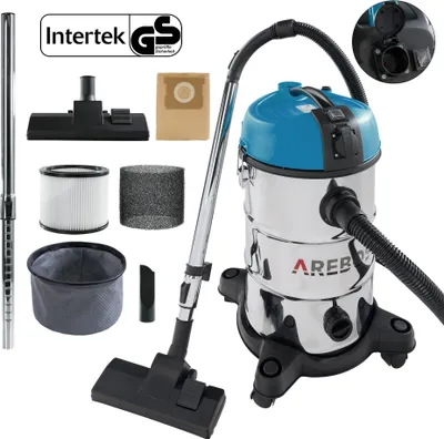 Produktbild von Arebos Industriestaubsauger 1300W, 30L, Blau