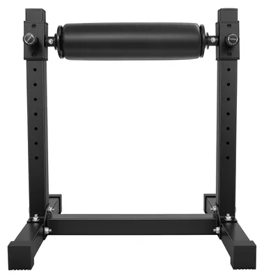 Imagen del producto de Soporte ajustable para sentadillas divididas - Soporte para sentadillas a una pierna - 9 niveles - Capacidad de carga de 200 kg - Acero al carbono Q235 - Para entrenamiento en casa - Color negro