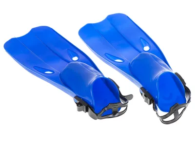 Obrázok produktu pre KIK KX5571 Detské plavecké plutvy modré veľ. M 22,5-24,5 cm