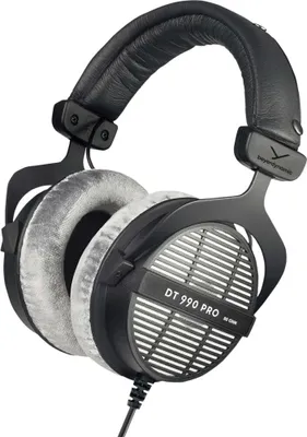 Produktbild von beyerdynamic DT 990 PRO 80 Ohm kabelgebundener Over-Ear-Studiokopfhörer, schwarz