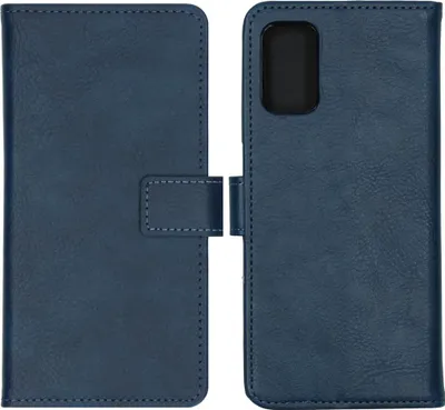 Zdjęcie produktu dla imoshion Luxe Bookcase dla Oppo A52 / Oppo A72 / Oppo A92 - ciemnoniebieski