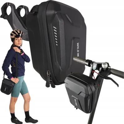 Produktbild von FIT4MED | Fahrradtasche - Schwarz - 3 L - Wasserdicht - Hardcase - 325 G