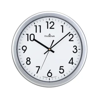 Obrázok produktu pre DUGENA Wanduhr, Quarz, Kunststoffgehäuse, ø 30,5 cm, inklusive Batterie