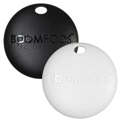 Immagine prodotto di BOOMPODS BOOMTAG, articolo, Finder, nero, bianco, plastica riciclabile, IPX5, 8760 h
