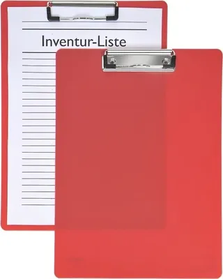 Immagine prodotto di keine Marke 80001-80 Klemmbrett rot